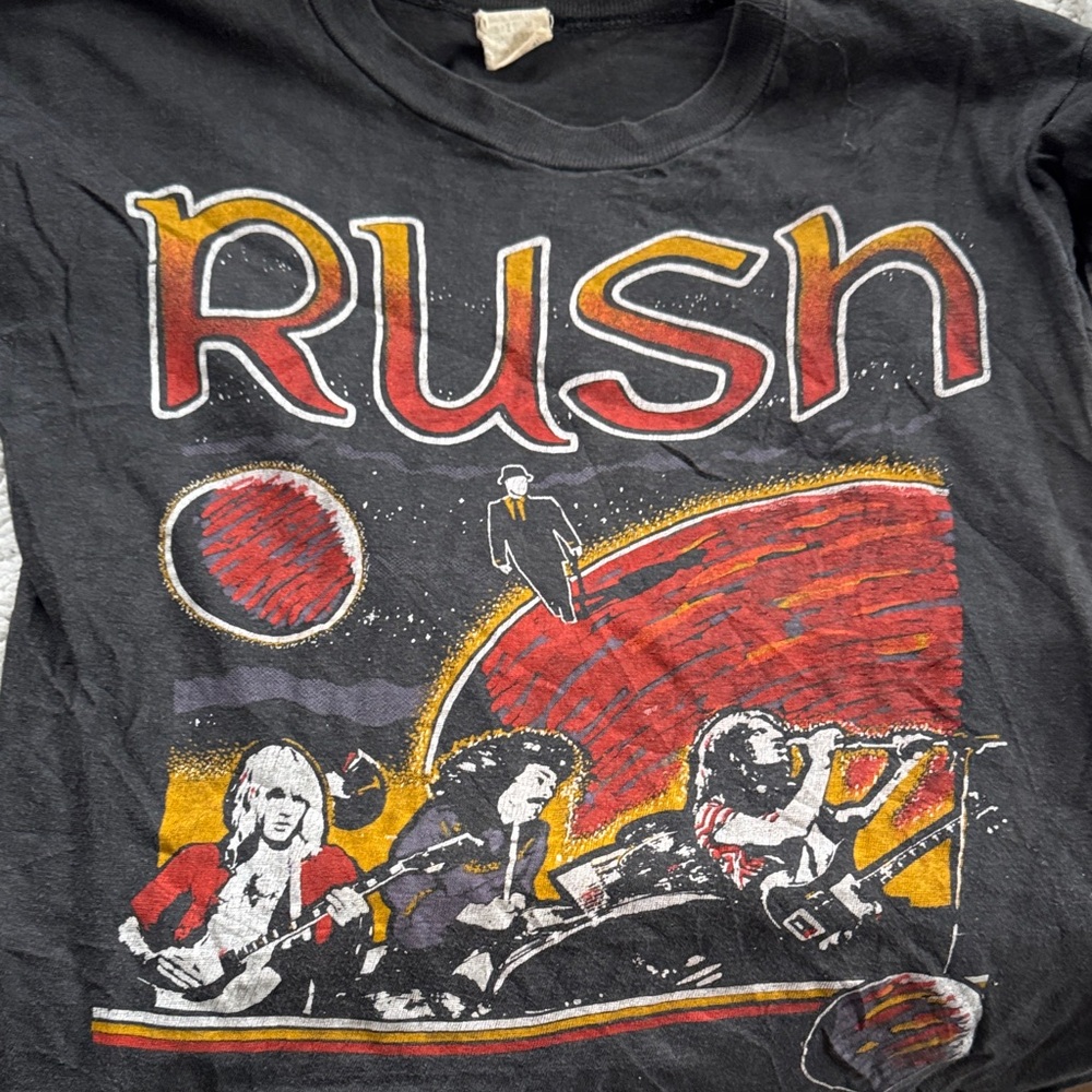 Rush Black Graphic T-Shirt - Picture 3 of 8